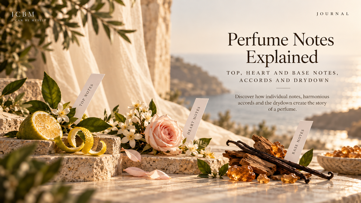 Perfume Notes Explained: Top, Heart and Base Notes, Accords and Drydown